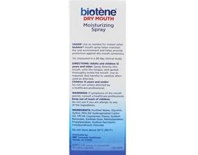 img 2 attached to 🌬️ Biotene Mouth Spray: 44.3 mL / 1.5 fl oz - Combat Dry Mouth