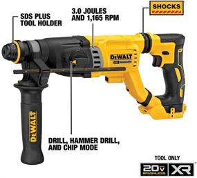 img 3 attached to Powerful DEWALT Rotary Hammer 8 Inch DCH263B - Enhanced Performance and Durability