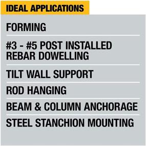 img 2 attached to Powerful DEWALT Rotary Hammer 8 Inch DCH263B - Enhanced Performance and Durability