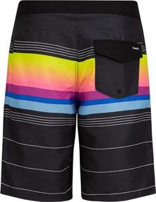 img 3 attached to 🩳 Swimwear: Hurley Phantom Board Shorts Sunset for Boys