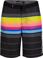 🩳 swimwear: hurley phantom board shorts sunset for boys logo