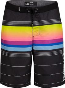 img 4 attached to 🩳 Swimwear: Hurley Phantom Board Shorts Sunset for Boys
