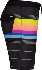 img 1 attached to 🩳 Swimwear: Hurley Phantom Board Shorts Sunset for Boys