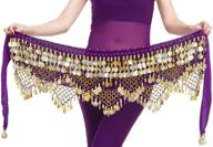 👗 silver sequin women's belly skirts - stylish accessories for women logo