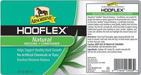 img 3 attached to 🐴 Absorbine Hooflex All Natural Dressing & Conditioner Review: 15oz Size with Applicator Brush