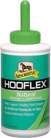 img 4 attached to 🐴 Absorbine Hooflex All Natural Dressing & Conditioner Review: 15oz Size with Applicator Brush