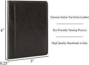 img 3 attached to Luggage Depot USA LLC Italian Men's Accessories for Wallets, Card Cases & Money Organizers