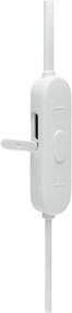 img 1 attached to JBL Tune 215 - Wireless Bluetooth Earbuds with Mic/Remote and Flat Cable - White - Enhanced Audio Experience!