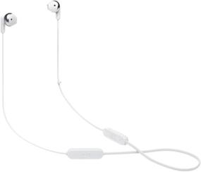 img 4 attached to JBL Tune 215 - Беспроводные Bluetooth наушники с микрофоном/пультом и плоским кабелем - белые - Усиленный звуковой опыт!