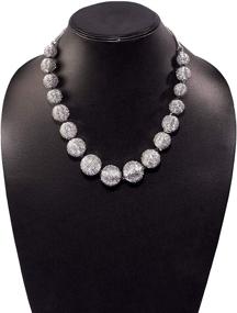 img 2 attached to 💎 Stunning RICHERA Metallic Variations Purpose Necklace for Girls' Jewelry Enthusiasts