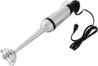 🔪 all-clad kz750d stainless steel immersion blender | detachable shaft, variable speed control dial | 600-watts | silver логотип