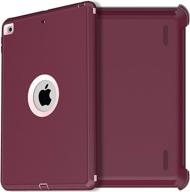 📱 aicase ipad 8th gen/ipad 7th gen case - heavy duty purple shockproof defense for apple ipad 7th/8th generation 10.2-inch - 2019/2020 release logo