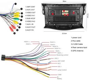 img 3 attached to 🚗 Автомагнитола Toyota RAV4 2007-2011: Android 9.1, двойная DIN-головка, HD сенсорный экран, GPS, WiFi, Bluetooth, FM-радио, USB, Mirror Link, камера заднего вида – UNITOPSCI.