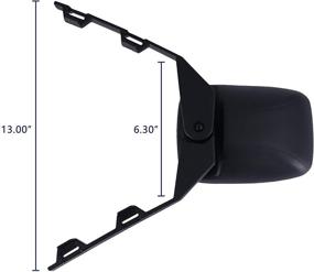 img 3 attached to 🚗 Enhanced Visibility on the Go: Clip On Towing Mirror Extensions (2pcs)