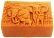 rectangle elephant family silicone soap mold - longzang s507, 3d handmade craft mould logo