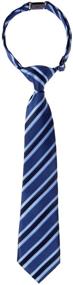 img 2 attached to 🧢 Preppy Pattern Microfiber Pre Tied Boys' Accessories by Retreez
