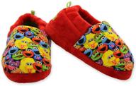 🧦 adorable sesame street girls slippers and toddler boys' shoes: comfort and fun! logo