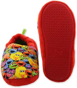 img 3 attached to 🧦 Adorable Sesame Street Girls Slippers and Toddler Boys' Shoes: Comfort and Fun!