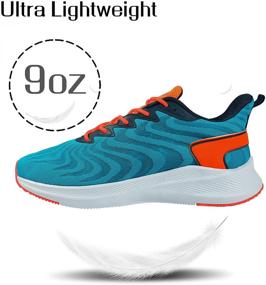 img 2 attached to KUMNY Support: Men's Lightweight Walking Sneakers for Enhanced Athletic Performance