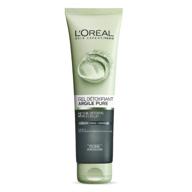 l'oreal paris skincare pure-clay charcoal facial cleanser for detox and brightening, suitable for all skin types, 4.4 fl. oz. logo