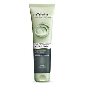 img 4 attached to L'Oreal Paris Skincare Pure-Clay Charcoal Facial Cleanser for Detox and Brightening, Suitable for All Skin Types, 4.4 fl. oz.