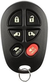 img 1 attached to 🔑 Affordable Keyless Replacement Hatch/Van Doors Key Fob Car Entry Remote - Toyota Sienna GQ43VT20T