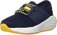 👟 fresh foam cruz v2 running shoe for kids by new balance logo