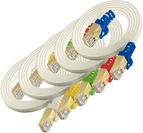 img 4 attached to 🌈 Vibrant Shielded Industrial Ethernet Cable by CAIVOV: Enhance Connectivity with Colorful Efficiency