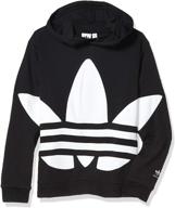 толстовка с капюшоном adidas originals trefoil hoodie логотип