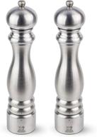 🧂 peugeot paris chef u'select stainless steel 12-inch pepper and salt mill set logo