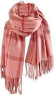 blanket cashmere womens classic scarves logo