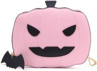 🎃 halloween pumpkin shoulder handbag for women - crossbody bags, wallets, and totes logo