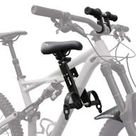 🚲 комплект для детских автокресел и руля для mtb - полный комплект, передние велосипедные сиденья для детей от 2 до 5 лет (до 48 фунтов), совместимые со всеми взрослыми горными велосипедами логотип