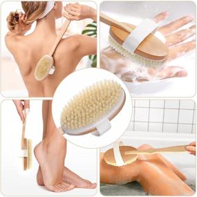 img 3 attached to Shower Brush Exfoliating Scrubber Detachable