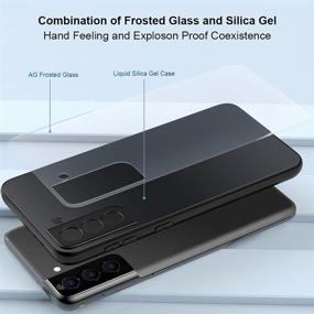 img 2 attached to Silicone Compatible Samsung Premium Anti Glare Cell Phones & Accessories