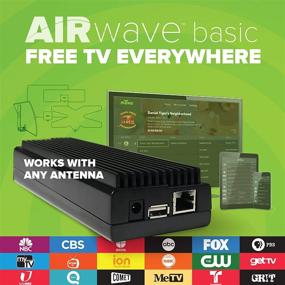 img 2 attached to Enhance Your TV Experience with the Mohu AirWave Wireless HDTV Network 📺 Streaming Device - Exclusive Offer: Free Programming Guide & Mohu TV App, MH-110094