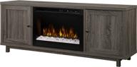 electric fireplace entertainment multiple reversible logo