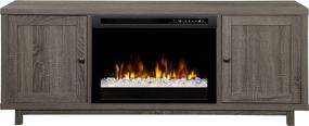 img 2 attached to Electric Fireplace Entertainment Multiple Reversible