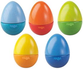 img 4 attached to 🥚 Музыкальные яйца HABA - 5 деревянных яиц с реалистичными звуковыми эффектами (Сделано в Германии)