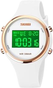 img 1 attached to ⌚ GOSASA 5Bar Waterproof LED Digital Outdoor Sport Watch with Alarm Clock