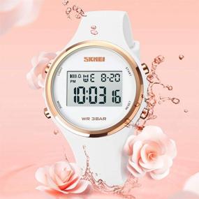 img 3 attached to ⌚ GOSASA 5Bar Waterproof LED Digital Outdoor Sport Watch with Alarm Clock