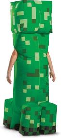 img 2 attached to 👾 Get your little one ready for an epic adventure with the Minecraft Creeper Inflatable Child Costume