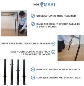 img 1 attached to TEH SMART Table Extenders Folding