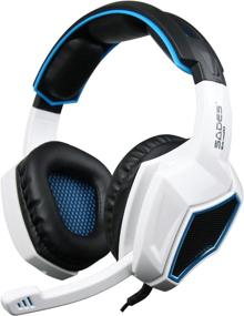 img 3 attached to 🎧 Sades SA920 Xbox One PS4 Headset - Immersive Over Ear Stereo Gaming Headphones with Microphone for PC, iOS, Smartphones - White Black