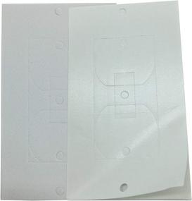 img 4 attached to 💡 Enhance Energy Efficiency with Foam Outlet Insulation Kit: 30 Sealer Outlets, 10 Switch Plates, 10 Decorative Covers & 10 Wall Plate Insulation Gaskets