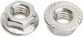 img 1 attached to M8 1 25 Serrated Flange Stainless Quantity