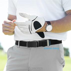 img 3 attached to CHAOREN Ratchet Nylon Casual Adjustable Men's Accessories and Belts
