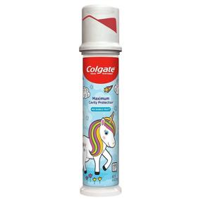 img 3 attached to Colgate Kids Unicorn Toothpaste Pump - 4.4 Ounces, 6 Count: Fun Dental Care for Children