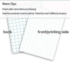 img 3 attached to 👕 Высококачественная термопереносная бумага: 20 листов А4 для струйных принтеров (темные) - идеально подходит для печати майек на темных тканях.
