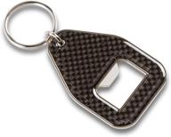 axs ultralight carbon fiber bottle opener keychain - compact size keyring for outdoor parties - travel accessories for men and women logo